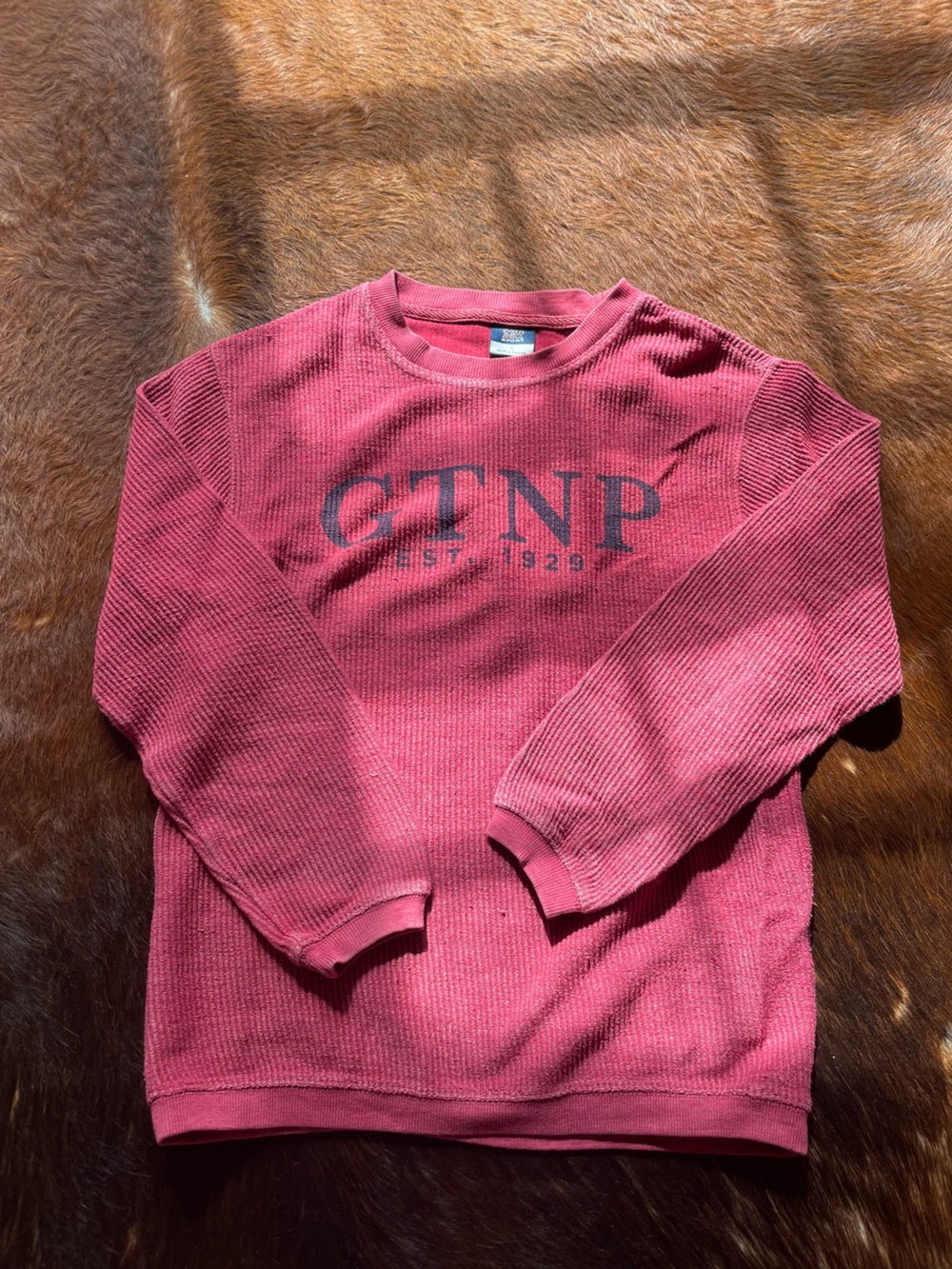 French terry crewneck